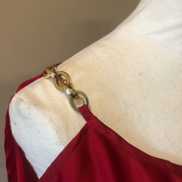 Micheal Kors red blouse - Picture 3 of 5